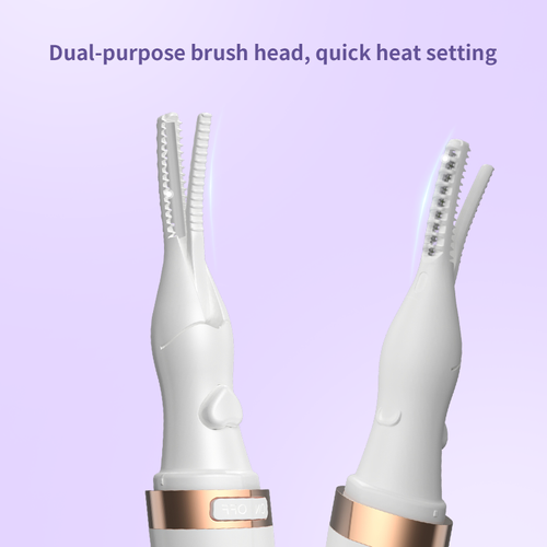 Electric Heated Eyelash Curler, Long-Lasting Curl Styling Portable Rechargeable Lash Curler