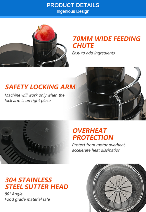 👉 2026 New Multifunctional Electric Juicer | Pulp & Juice Separation