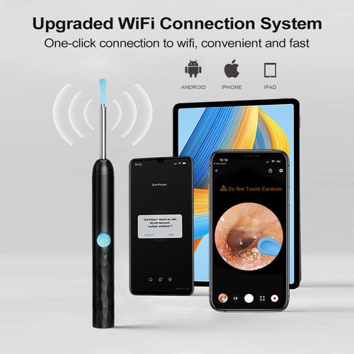 Household visual ear pick endoscope, buy one get nine-piece set free, luminous and safe for both kids and adults