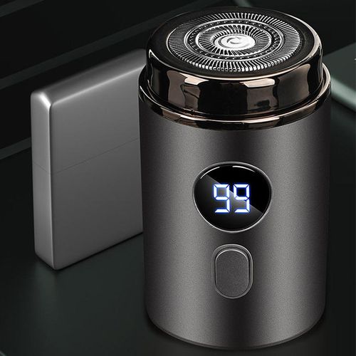 New Mini Electric Shaver for Men, Rechargeable, Suitable for Home, Travel and Car Use, Full Body Washable, Durable and Portable