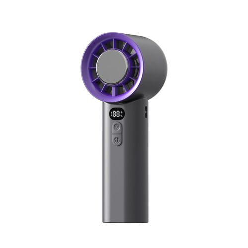 Mini Handheld Ice Cooling Fan | Fast Chill, Digital Screen, USB Rechargeable & Travel-Ready