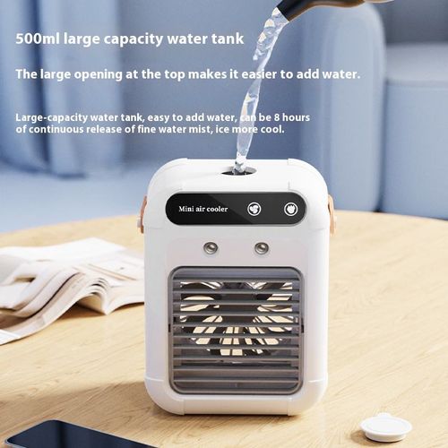 Bestseller Bladeless Air Cooler | Portable Mini Cooling Fan with Mist Humidifier for Office & Home