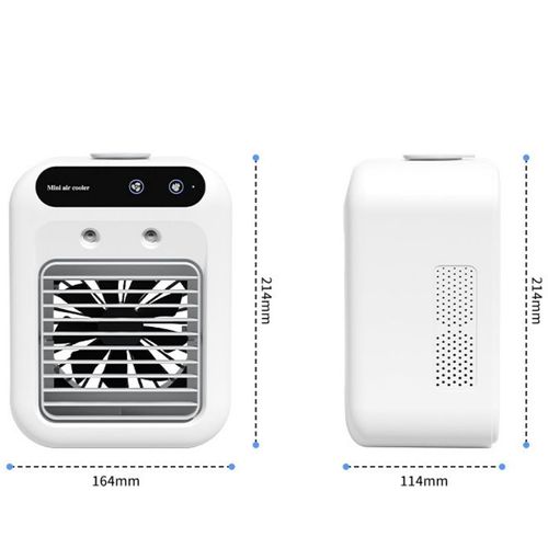 Bestseller Bladeless Air Cooler | Portable Mini Cooling Fan with Mist Humidifier for Office & Home