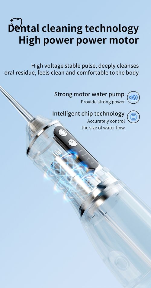 2026 New Portable Water Flosser, Electric Oral Irrigator, Handheld Dental Cleaner for Tartar Removal