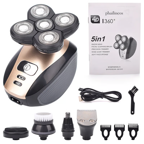 🔥Hot Sale🔥5 In 1 Multifunctional 4D Electric Shaver