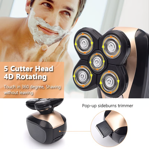 🔥Hot Sale🔥5 In 1 Multifunctional 4D Electric Shaver
