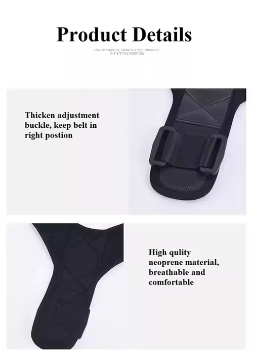 Adult hunchback posture correction belt breathable inner wear posture correction belt waist back sitting posture correction clavicle belt posture correction belt