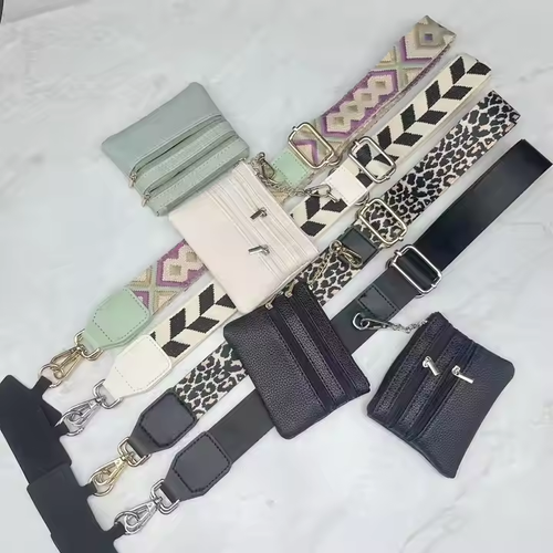 Shoulder Bag with Cell Phone Holder Strap Wallet Nylon Shoulder Bag Mobile Phone Portable Small Shoulder Crossbody