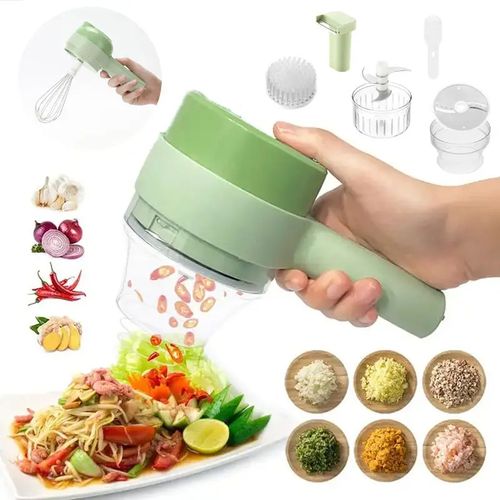 hot selling Electric Garlic Chopper Set Handheld Onion Carrot