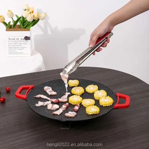 Grelhador elétrico coreano multifuncional, chapa de ferro de carne grelhada, grelha frita,
