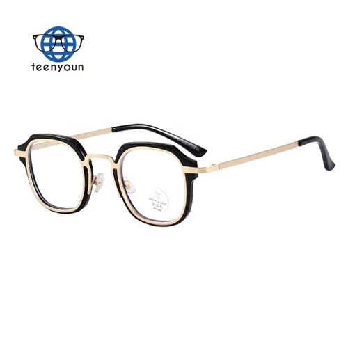 Óculos de fabricação profissional óculos de venda quente vintage mulheres homens square computer frame óculos
