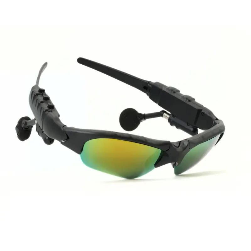 Bestselling Wireless Audio Smart Sunglasses – Bluetooth Sport Glasses with Built-In Earbuds, Flip-Up Tinted Lens, Hands-Free Calls & Music, Adjustable Fit for Men & Women