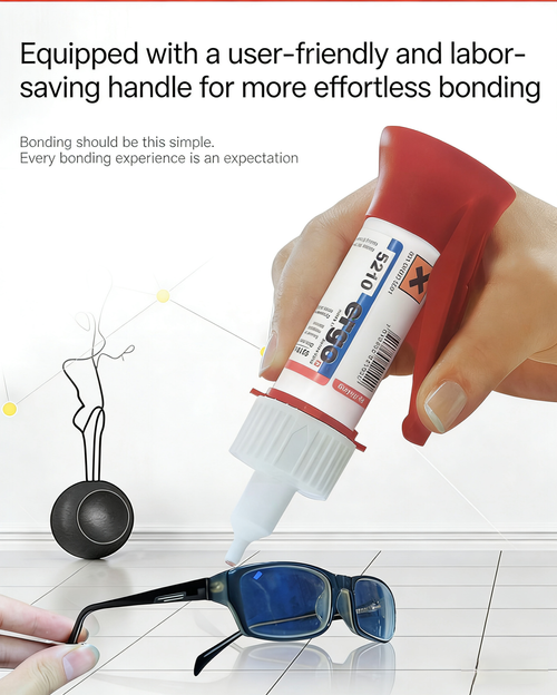 ERGO Swiss imported strong adhesive for bonding plastics, metals, ceramics, acrylic, and woodtransparent,quick-drying, all-purpose adhesive.