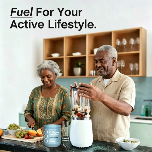 Ghana's Choice of Filial Piety - Natural Bone Collagen Peptide Powder Containing Core Amino Acids | Glycine | Proline 18 Elements Elderly Joint and Bone Nutritional Supplement
