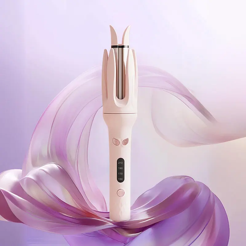 Automatic Hair Curling Iron,Hair Curler, Negative Ion Automatic Hair Hair Curl Wand, 4 Modes Adjustable Temperatures Rotating Curling Iron for Women