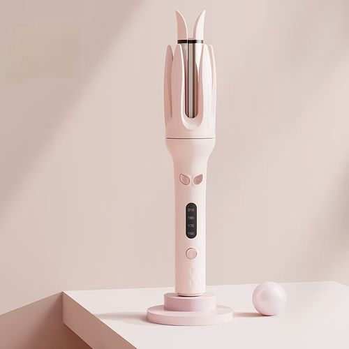 Automatic Hair Curling Iron,Hair Curler, Negative Ion Automatic Hair Hair Curl Wand, 4 Modes Adjustable Temperatures Rotating Curling Iron for Women