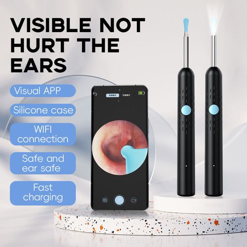 Wireless Smart Visual Ear Spoon - See Clearly, Clean Safely Anywhere!