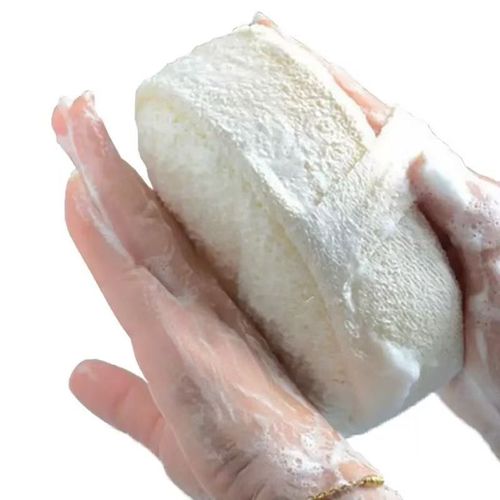 Natural Loofah Back Scrubber - Exfoliate Easily Without Help!