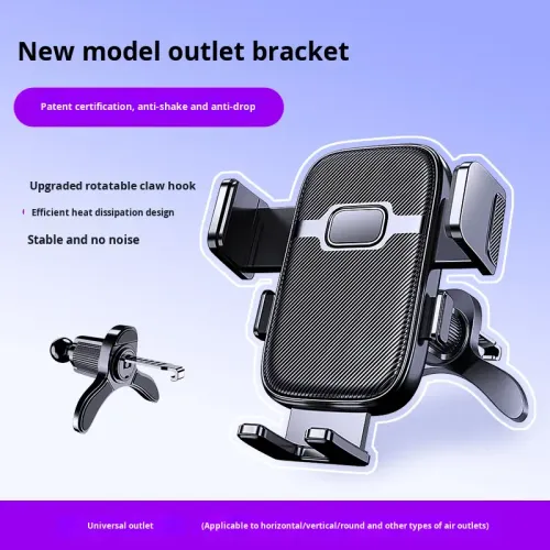 Hands-Free Car Phone Mount - Secure & Easy Navigation for Every Drive