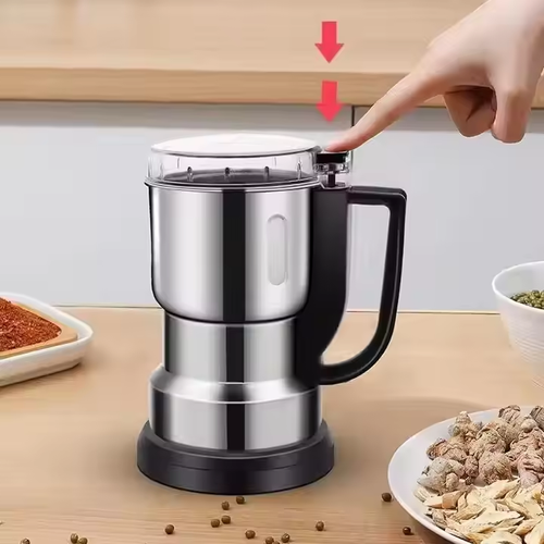 Your Go-To Electric Grinder – Grind Dry Ingredients in Seconds ⏱️