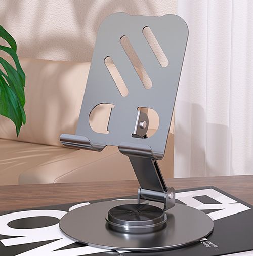 New Rotatable Aluminum Phone & Tablet Stand – Foldable, Multi-Functional!