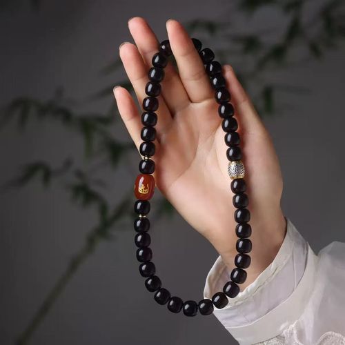 Premium Black Jade Bodhi Bracelet - Men's Luxury Neo-Chinese Accessory