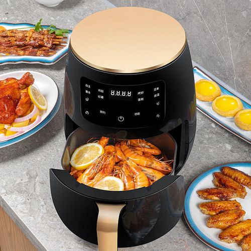110V Large Capacity Air Fryer - Auto Multi-Functional for Family Meals!