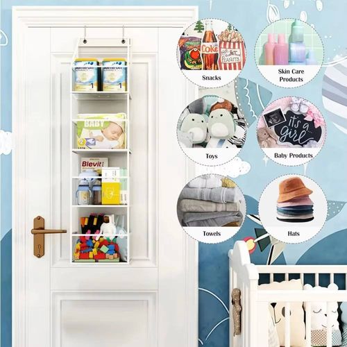 Foldable Door Hanging Organizer - See & Store Everything Easily!
