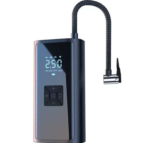 Portable Car Air Pump - Inflate Anytime, Anywhere! Perfect for Cars, Motorcycles & Bikes 🚗💨