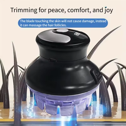 Portable UFO Hair Clipper – Perfect for Kids & Men, Easy Home Haircuts!