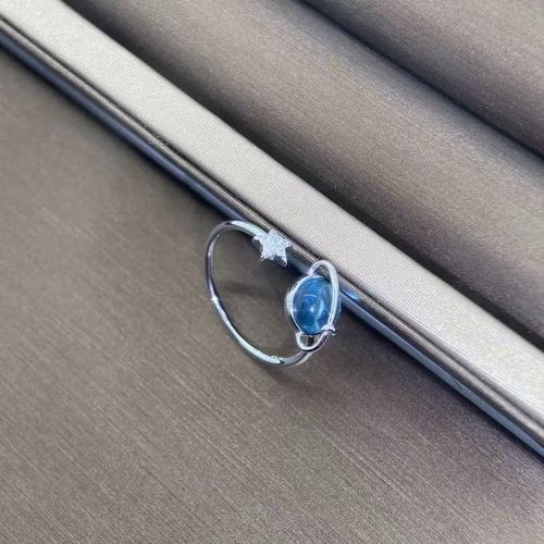 Sparkle & Calm: Rotating Moon-Star Micro-Pavé Ring ✨