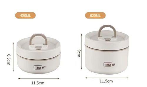 316 Stainless Steel Insulated Lunch Box 2000ml - Leak-Proof for Students & Office Workers