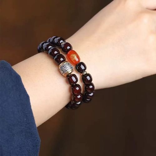 Premium Black Jade Bodhi Bracelet - Men's Luxury Neo-Chinese Accessory
