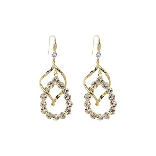 New Long Diamond Drop Earrings: Bold Glam for Statement Style ✨