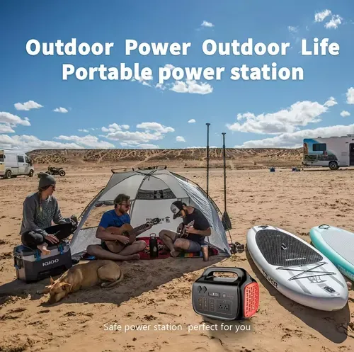 300W Portable Solar Generator