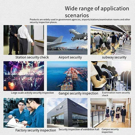 Handheld Highly Sensitive Metal Detectors