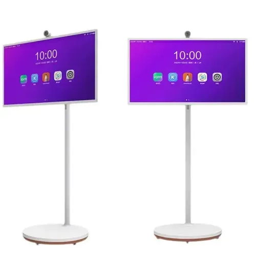 Raising stand rotating computer