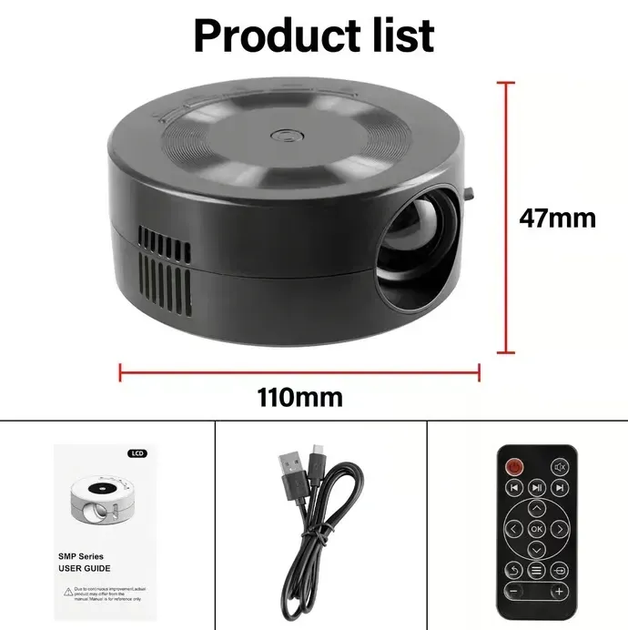 Compatible Portable Mini Projector Home Theater