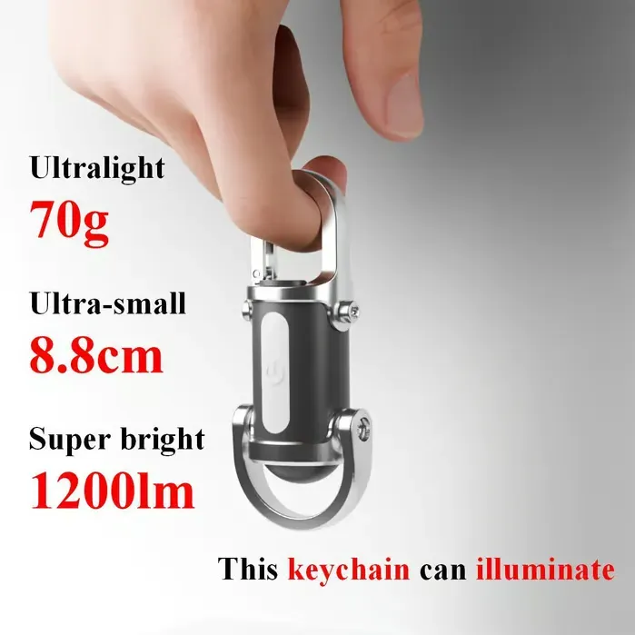 Travel Essentials  Portable LED Work Light Keychain😍😍😍