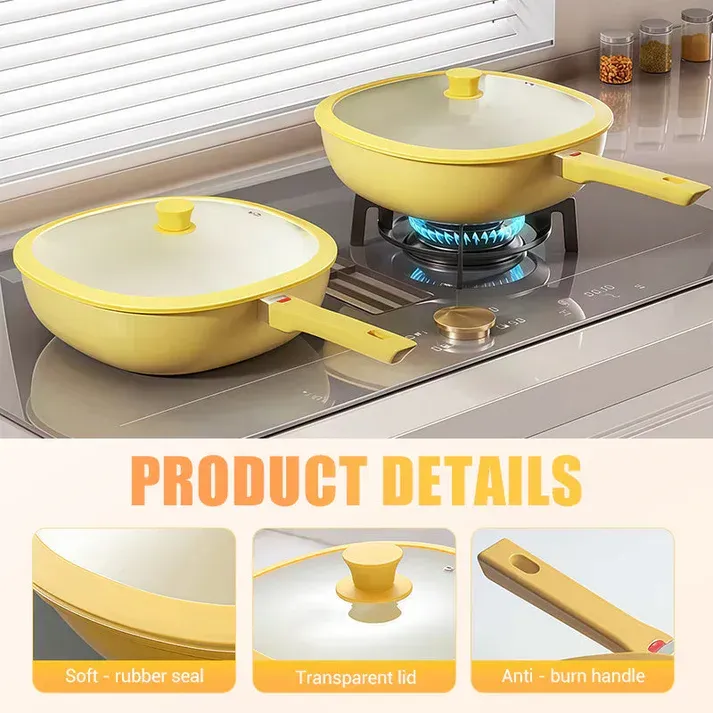 ✨Ceramic Nonstick Frying Pan Skillet with Lid ✨