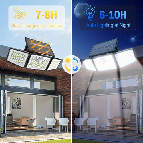 Waterproof solar courtyard ligh