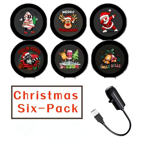 6-piece USB charging projector