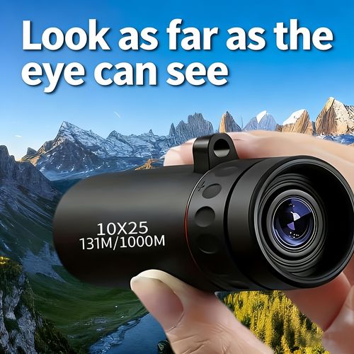 High magnification mini telescope