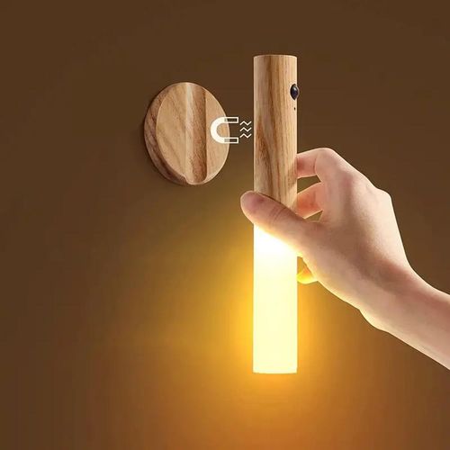 Factory Price Rechargeable Portable Wireless Magnetic Smart Home Wall Staircase Lamp Motion Sensor Night Light