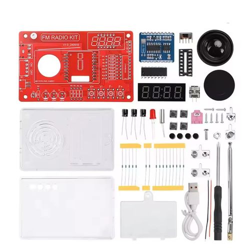 DIY FM Radio Circuit Board Assembly Kit STEM Educational Electronics Project