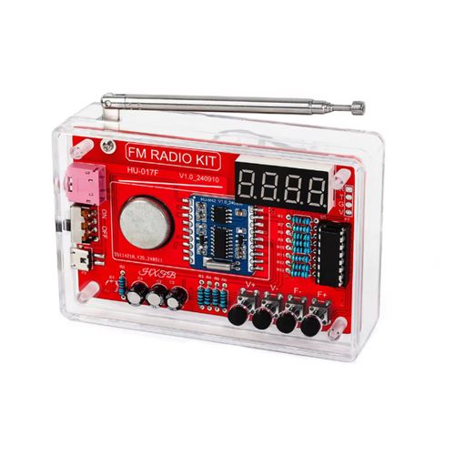 DIY FM Radio Circuit Board Assembly Kit STEM Educational Electronics Project