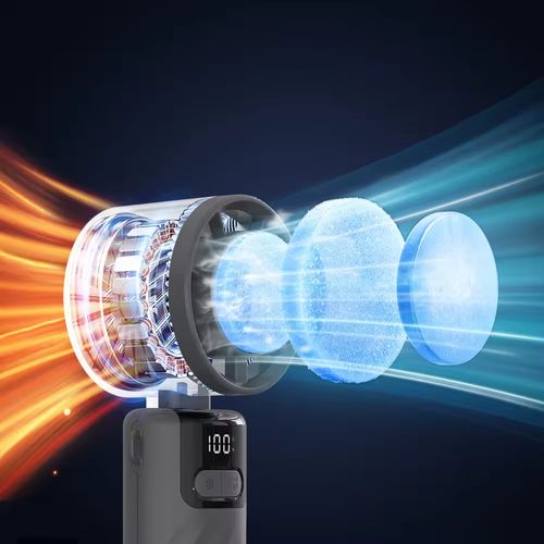 Portable Handheld Fan Rechargeable Foldable Low Noise Cooler