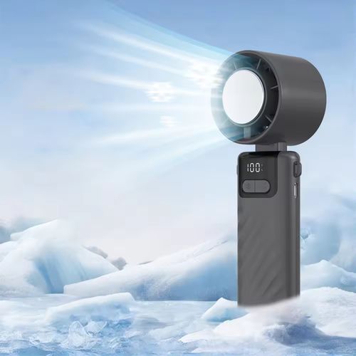 Portable Handheld Fan Rechargeable Foldable Low Noise Cooler