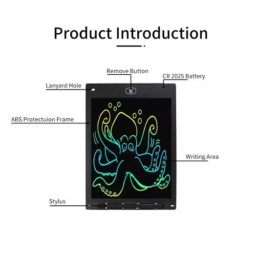 8.5 Inch LCD Writing Tablet for Kids | Erasable Mess-Free Drawing Board | Eco-Friendly Learning Toy 3–13 Years