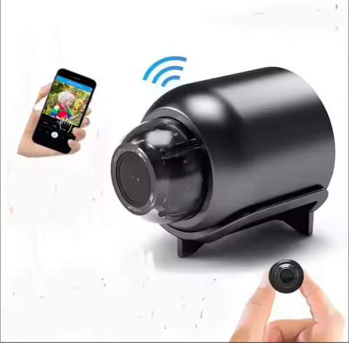 Hidden-Camera 720p Wireless Indoor Security Motion Detection, Night Vision & Real-Time Recording